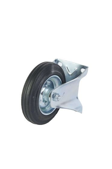 Колесо неповоротное усиленное резина FRC 63 160 мм