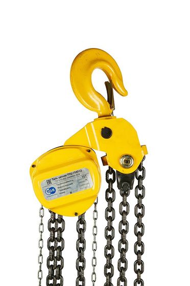 Таль ручная шестеренная TOR ТРШ C 10,0ТХ6М